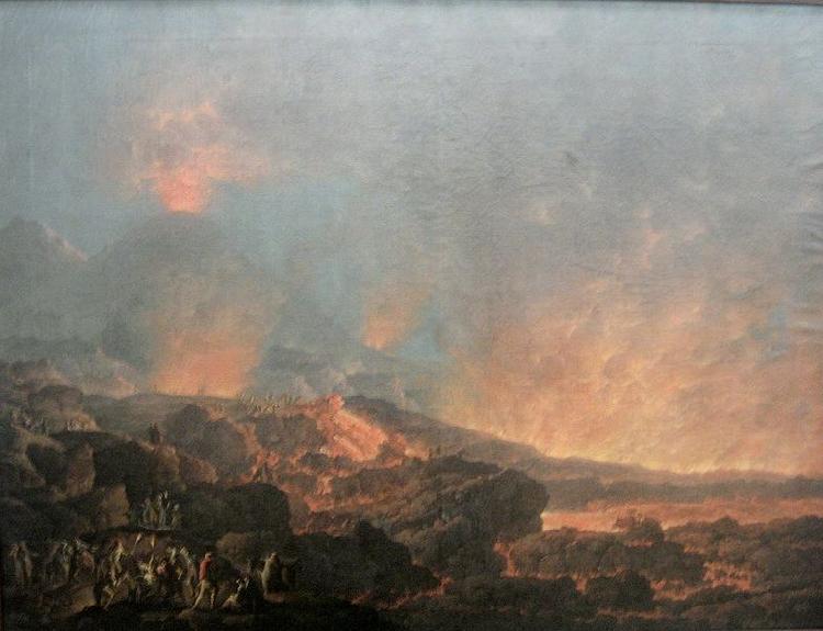 Carlo Bonavia Eruption of the Vesuvius Germany oil painting art